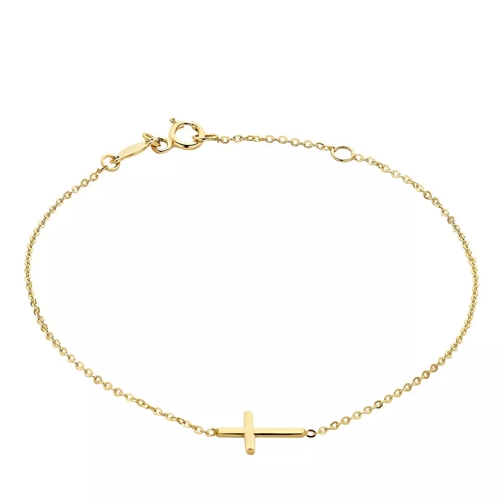BELORO Della Spiga Donatella 9 karat bracelet with cross Gold Bracelet