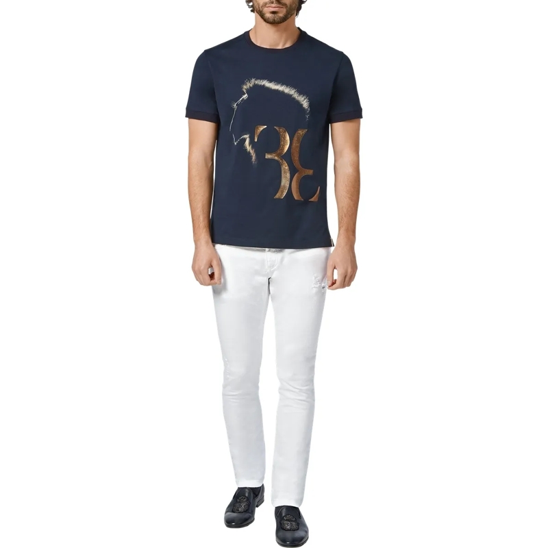 BILLIONAIRE T-Shirt T-Shirt Lion dunkel-blau(Image 3)