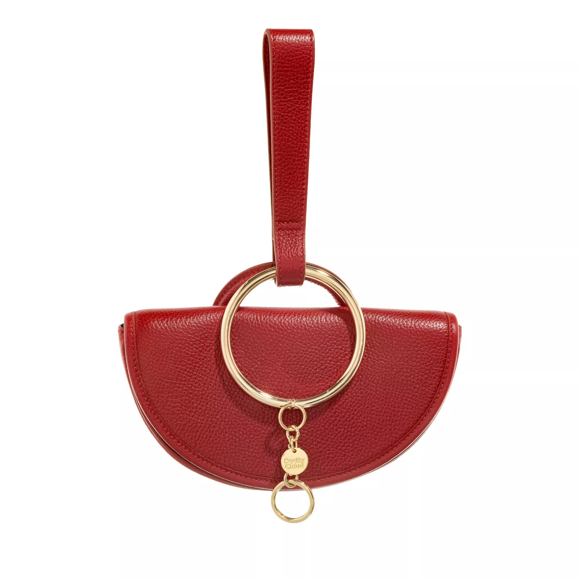 See By Chloé Clutches - Mara Clutch Small - Gr. unisize - in Rot - für Damen