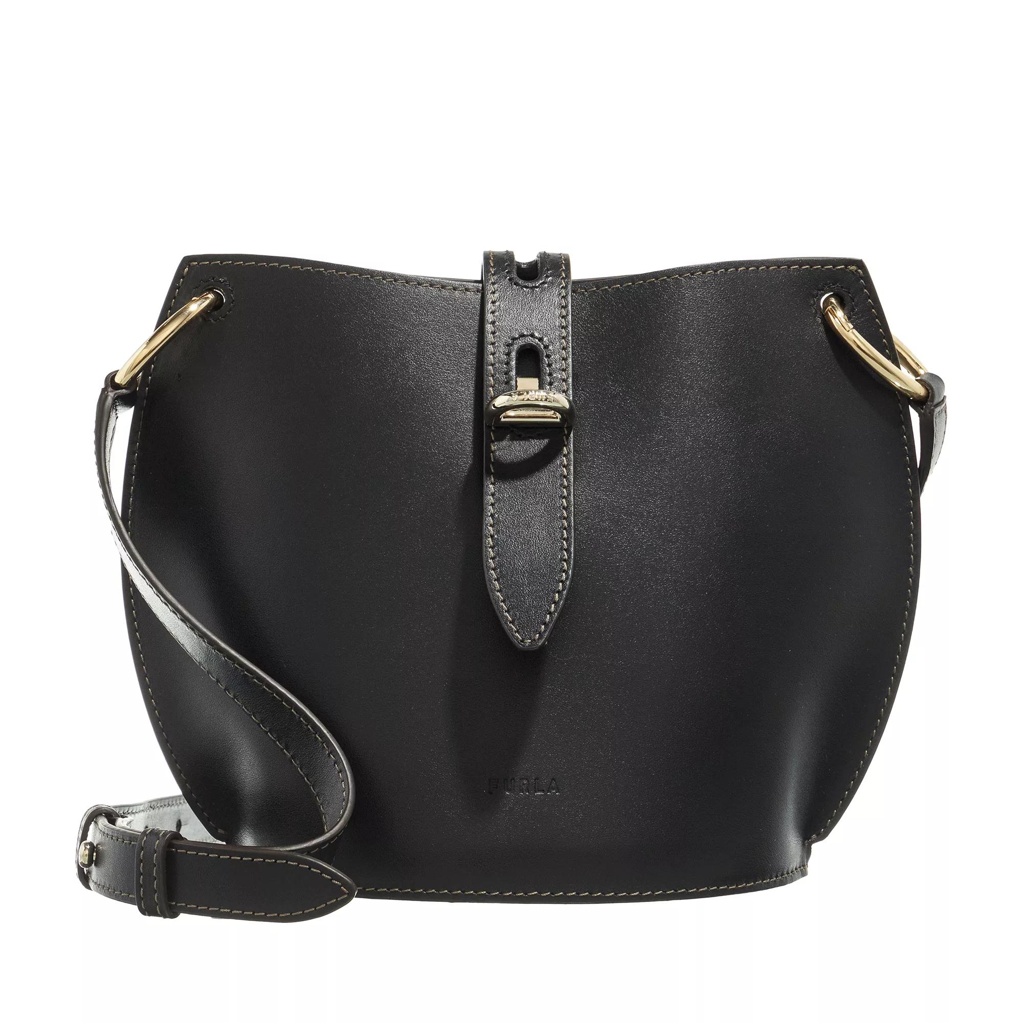 Furla black small bag sale