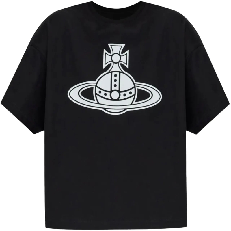 Vivienne Westwood T-shirt Paris Orb Box T-shirt Black schwarz