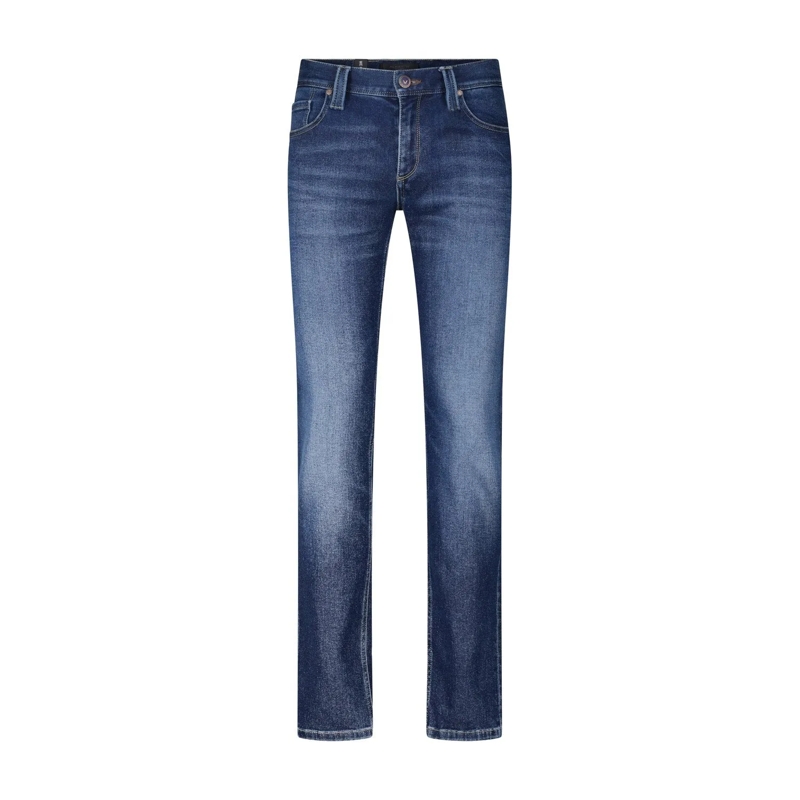 Alberto Jeans Regular-Fit Jeans Dunkelblau