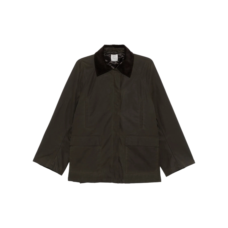 TOTEME Übergangsjacke Country jacket 032 Forest