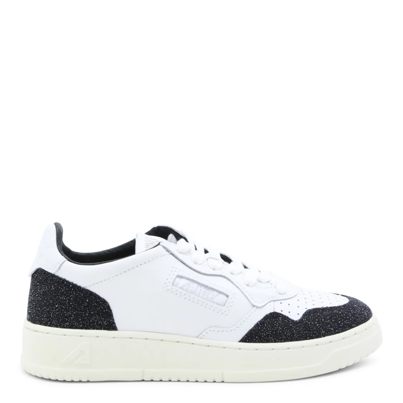 Autry International Lage-top sneaker Low-Top Sneakers With Suede Overlays White