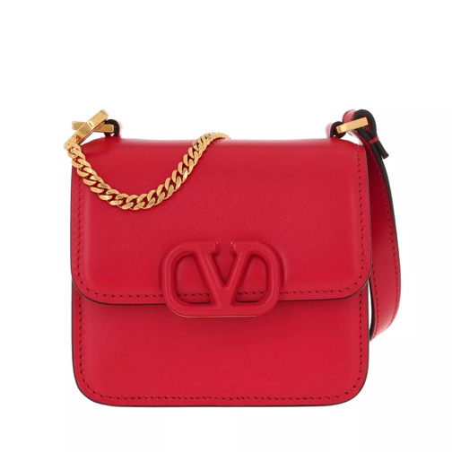 Valentino Garavani VSLING Mini Crossbody Bag Calfskin Rouge Pur Sac à bandoulière