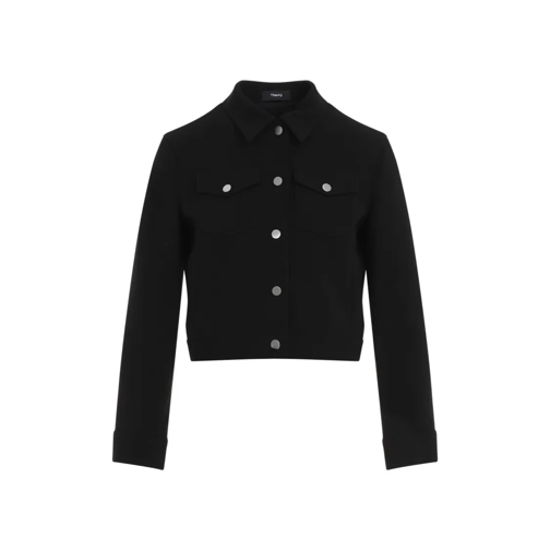 Theory Veste de transition Trucket Jacket Black