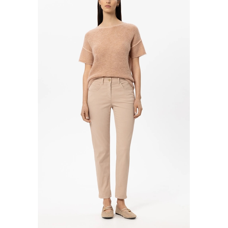 Luisa Cerano Skinny-Leg-Jeans High-Stretch-Colour-Denim cappuccino(Image 2)
