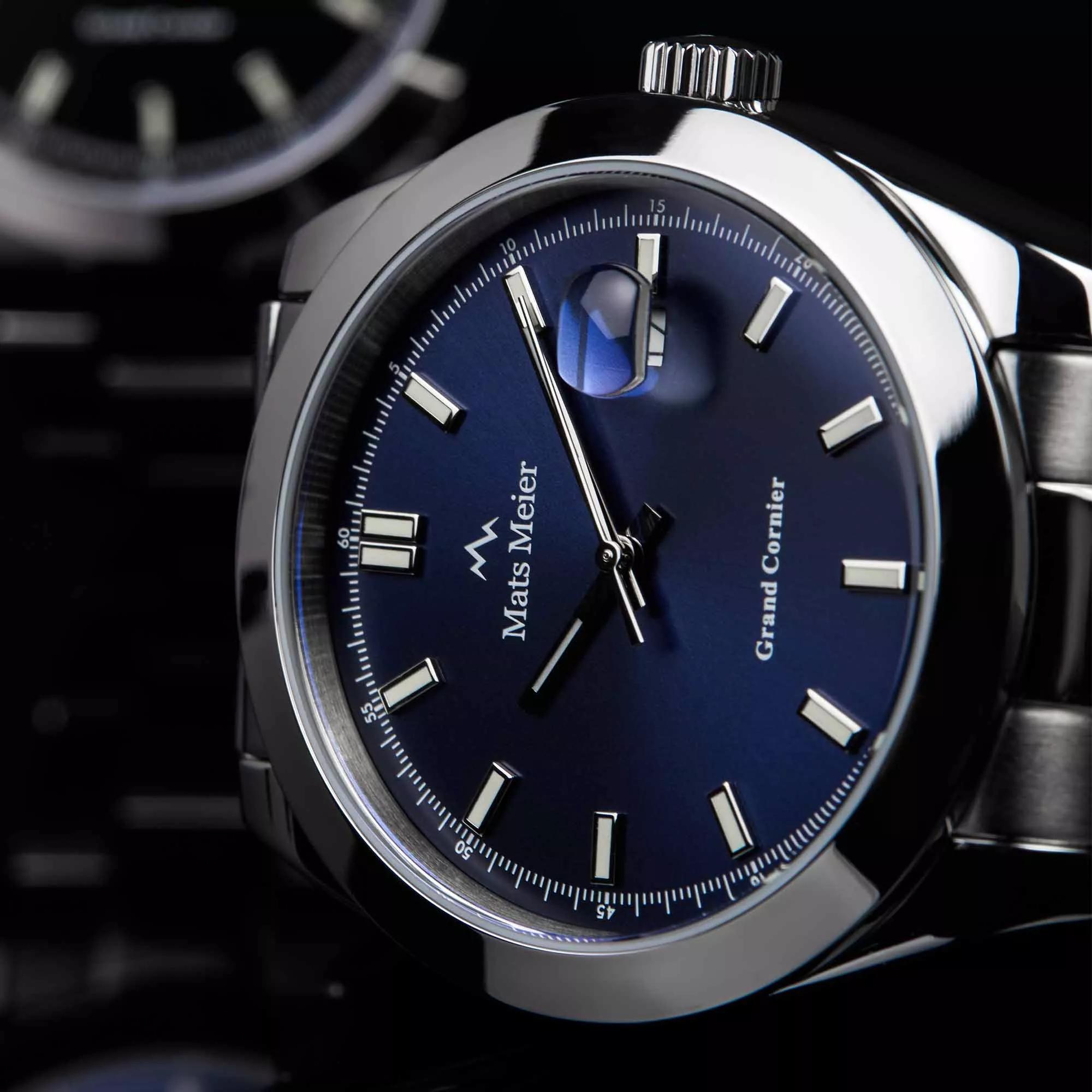 Thumbnail - Mats Meier Uhren - Grand Cornier Uhr - Gr. unisize - in Silber - für Damen