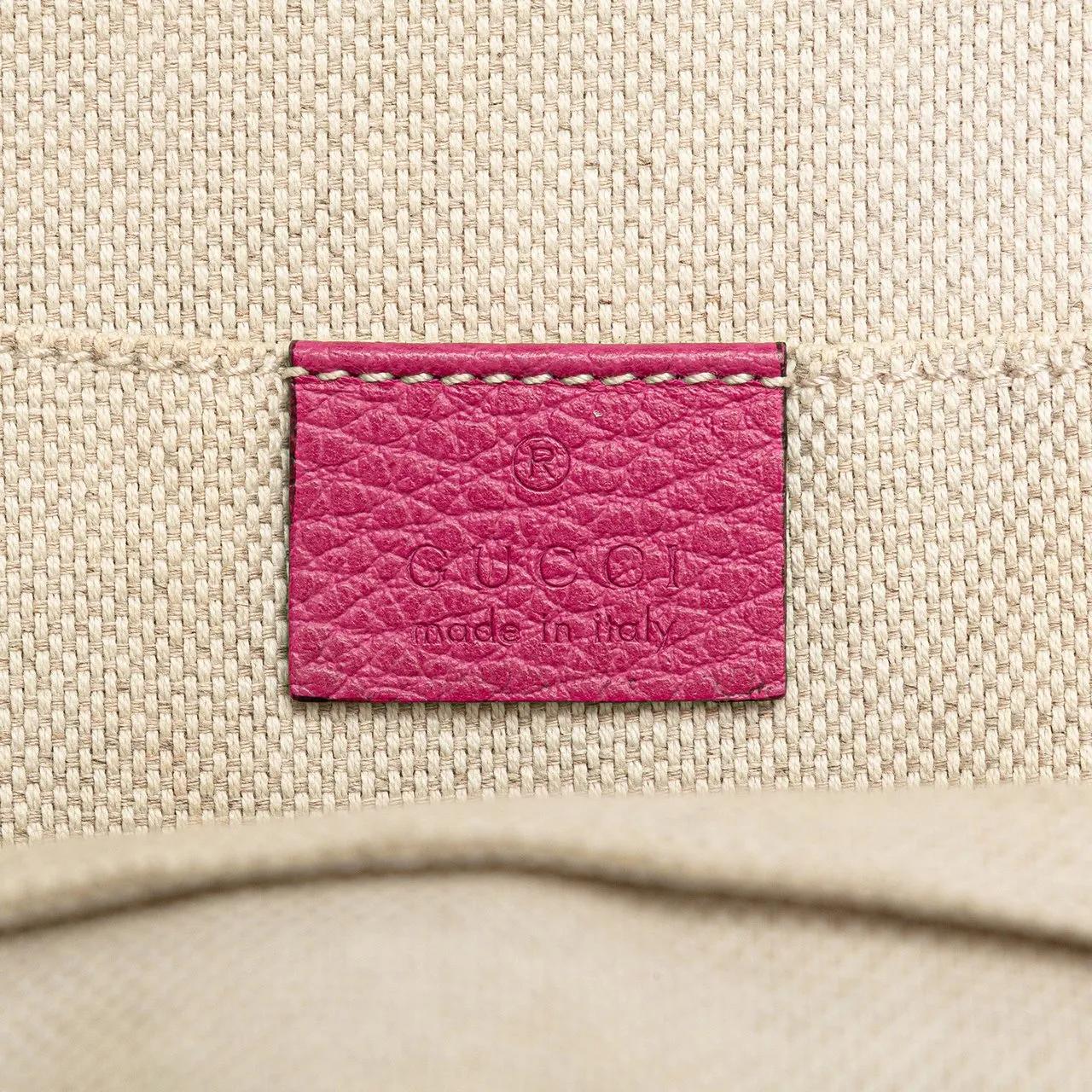 Thumbnail - Gucci Rucksäcke - Leather Soho Backpack - Gr. unisize - in Gold - für Damen