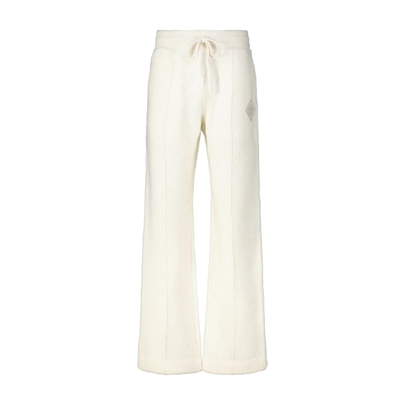 Casablanca Casual broeken Sweatpants aus Wollmix Creme
