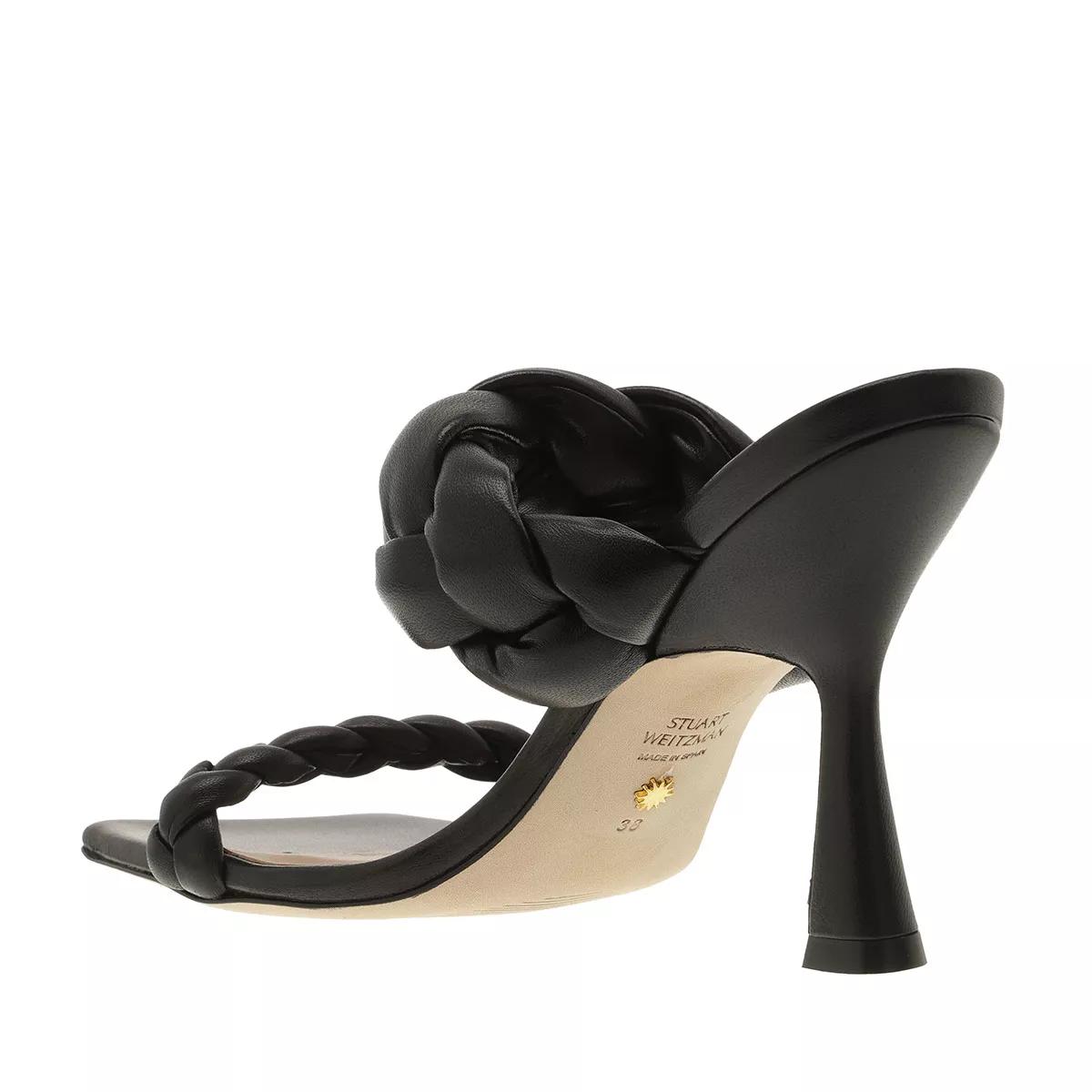 Stuart weitzman black store mules