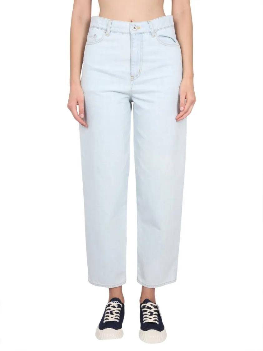 Thumbnail - Kenzo - Carrot Fit Jeans - Größe 27 - blau