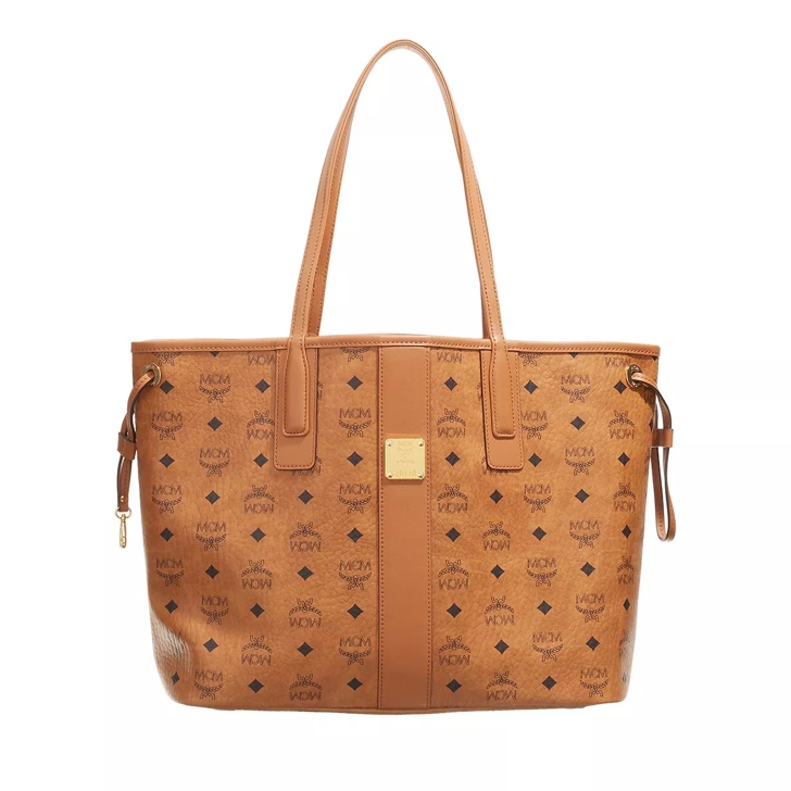 MCM Liz Vi Shopper Med Co One Size Cognac Sac a provisions