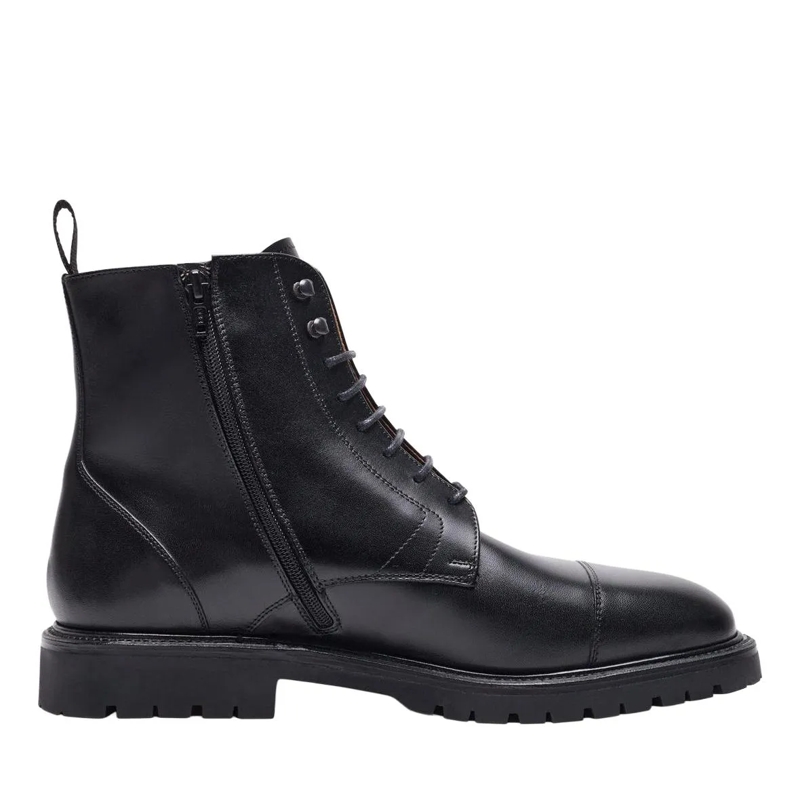Henry Stevens Laarzen Schnürboots Jones CDB3 schwarz