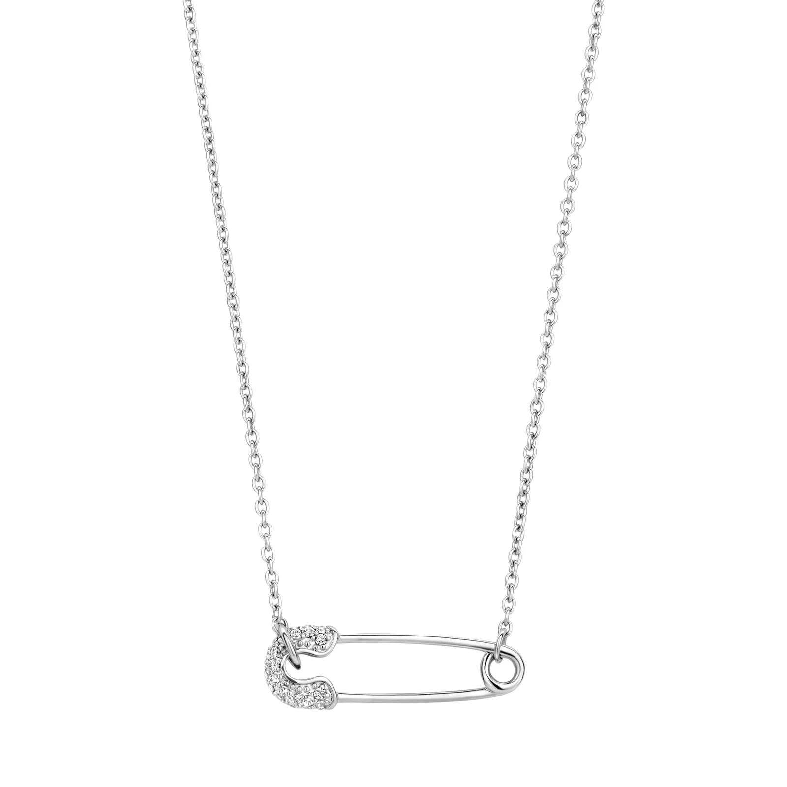 Ti Sento Halskette - TI SENTO Necklace 34048ZI - Gr. unisize - in Weiß - für Damen