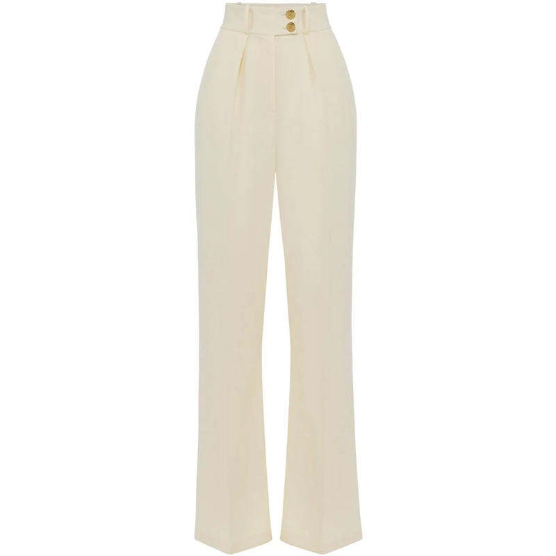 Elisabetta Franchi Pantalon Trousers Lemonade mehrfarbig