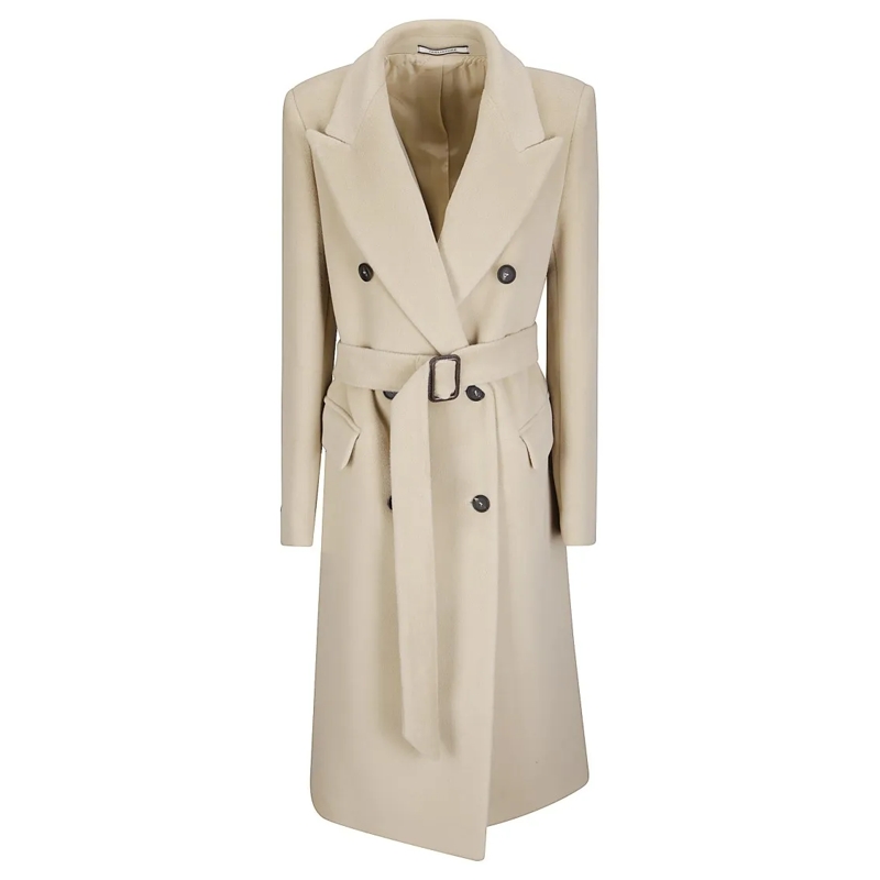 Tagliatore Manteaux de tanche Jole/C Lined Coat Neutrals