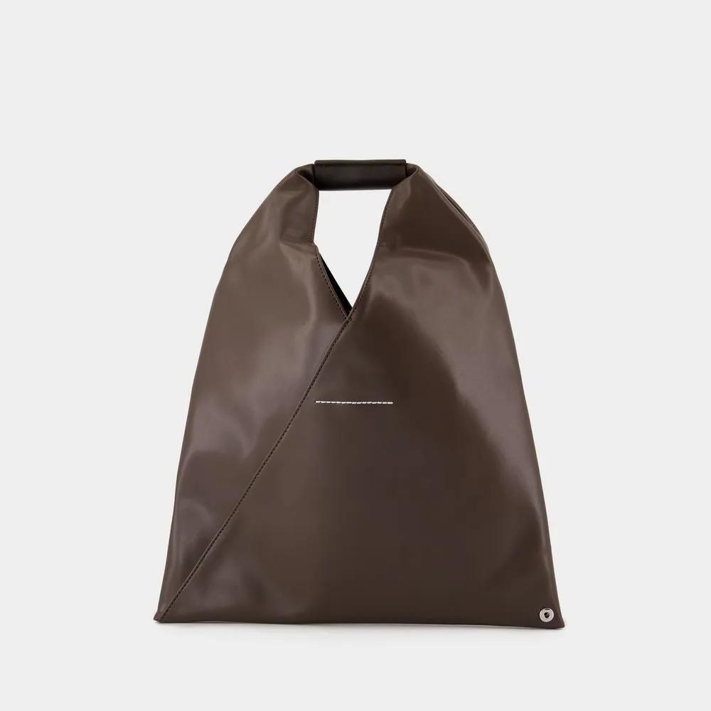 MM6 Maison Margiela Hobo bags Small Japanese Purse Polyester Brown in bruin