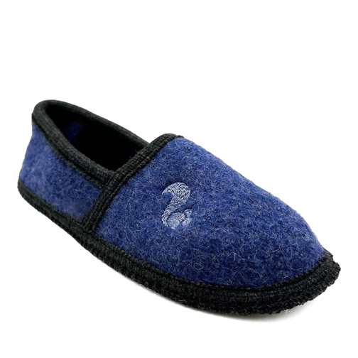 thies thies 1856 ® Mountain Wool Home denim blue (W/M) mehrfarbig Pantoufle