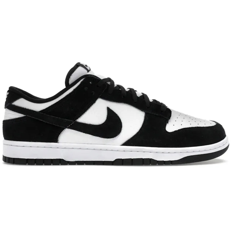 Nike Low-Top-Sneaker Nike Dunk Low Retro SE Suede Panda weiß