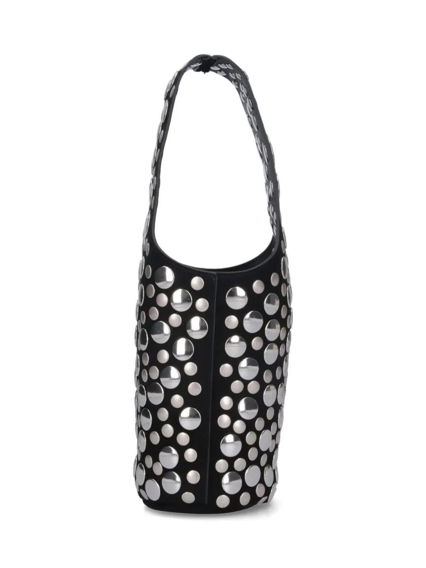 Khaite Crossbody bags "Livia" Studded Bag Black in zwart