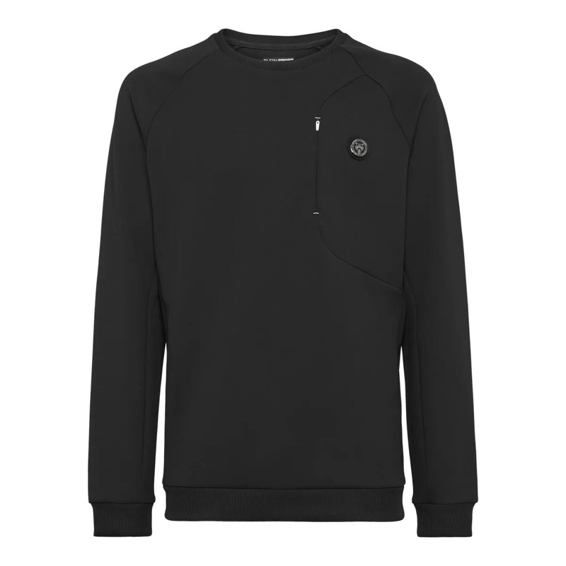 Plein Sport Top Sweatshirt Racing schwarz