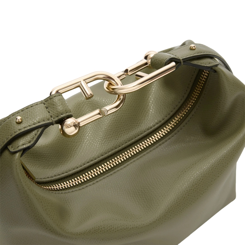 Furla Hobo Bag Furla Tonie Mini Hobo Avocado(Image 4)