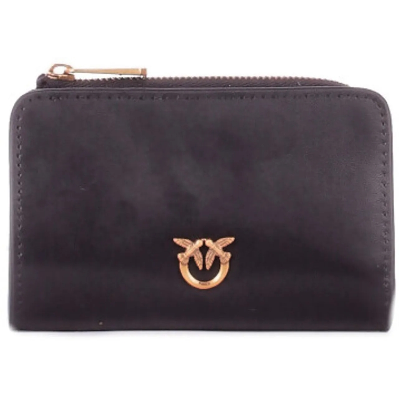 Pinko Geldbörse Wallets Nero Gold mehrfarbig