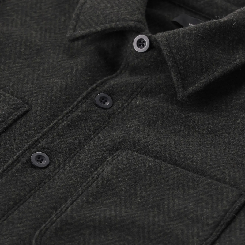 Vince Hemd Overshirt mit Teddy-Futter grau(Image 3)