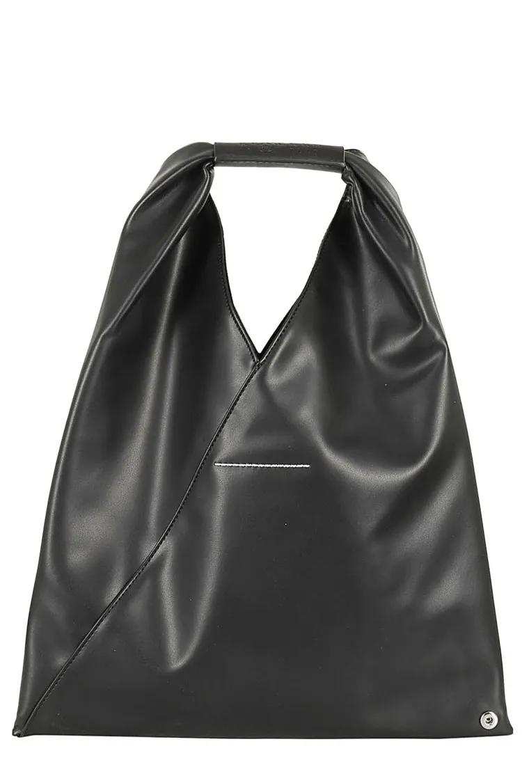 MM6 Maison Margiela Crossbody bags Japanese-Inspired Small Handbag With Top Handle in zwart