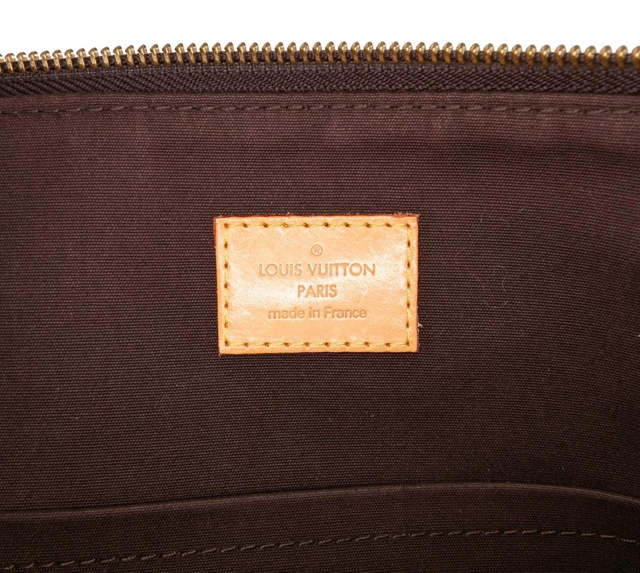 Thumbnail - Louis Vuitton Shopper - Monogram Vernis Bellevue GM - Gr. unisize - in Orange - für Damen