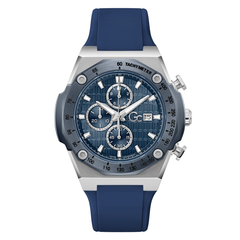 GC Chronograph Quarz-Chronographenuhr Gc Idolsport blau