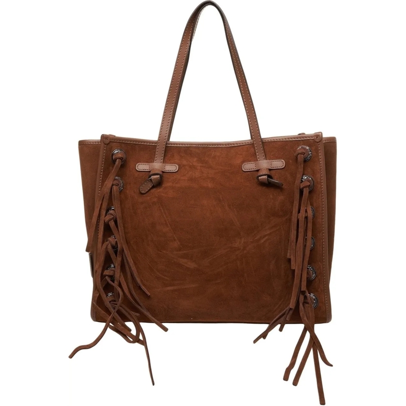 Gianni Chiarini Shopper Shopper with fringes 'Marcella' braun