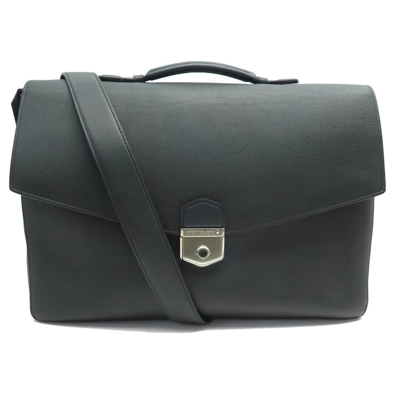 Montblanc Saddle Bag NEUE MONTBLANC MEISTERSTÃœCK SFUMATO 118324 AKTENK grau