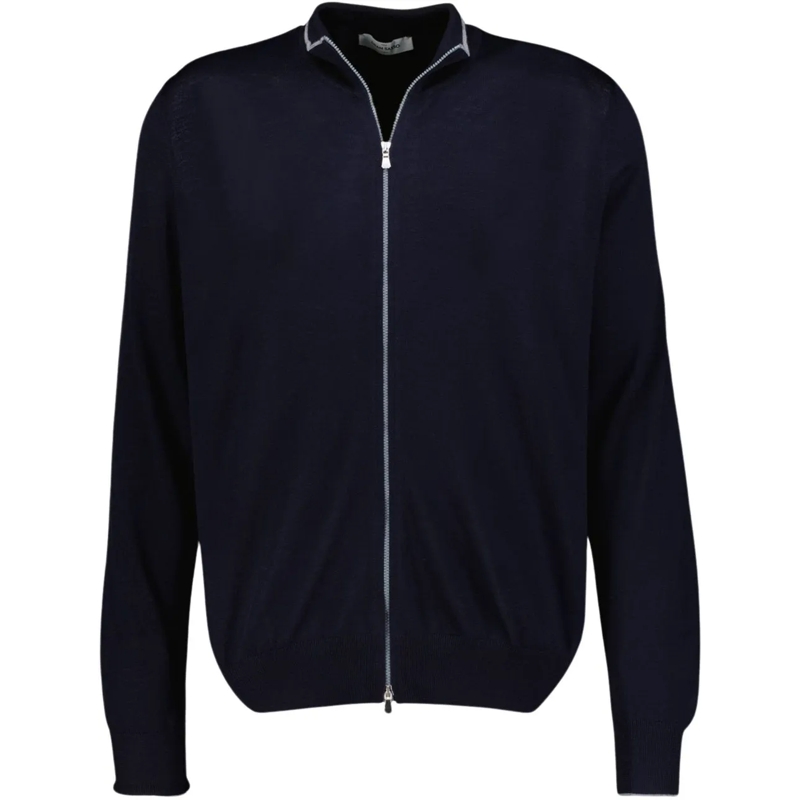 Gran Sasso Gilet Gran Sasso  Vesten Donkerblauw 45144/14796 blau