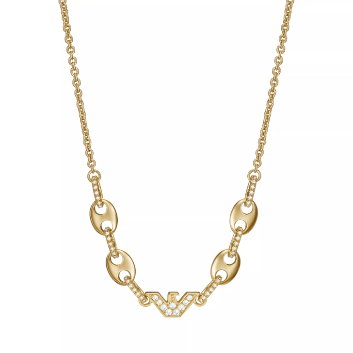 Brass hot sale gold necklace