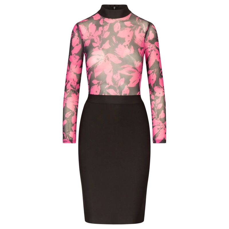 Kraimod Midikleid Bandagekleid pink