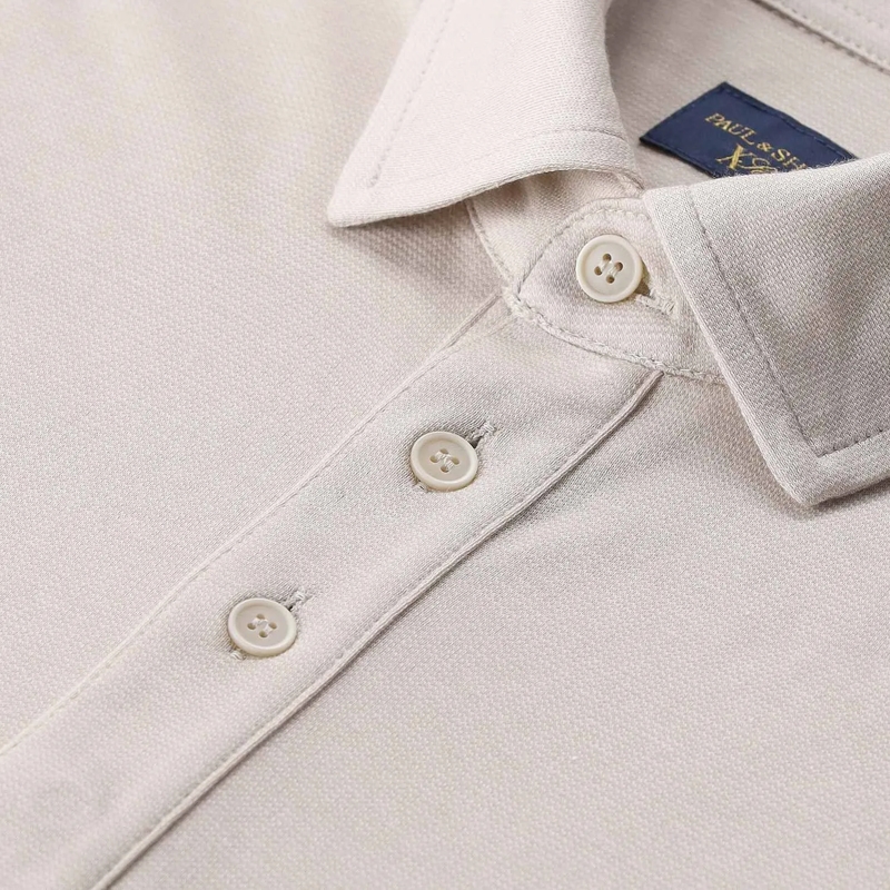 Paul & Shark Poloshirt Poloshirt aus Baumwollmix blau(Image 4)