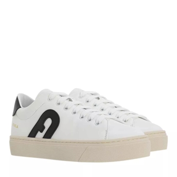 Furla Joy Lace-Up Sneaker T.20 Talco H+Nero | Low-Top Sneaker