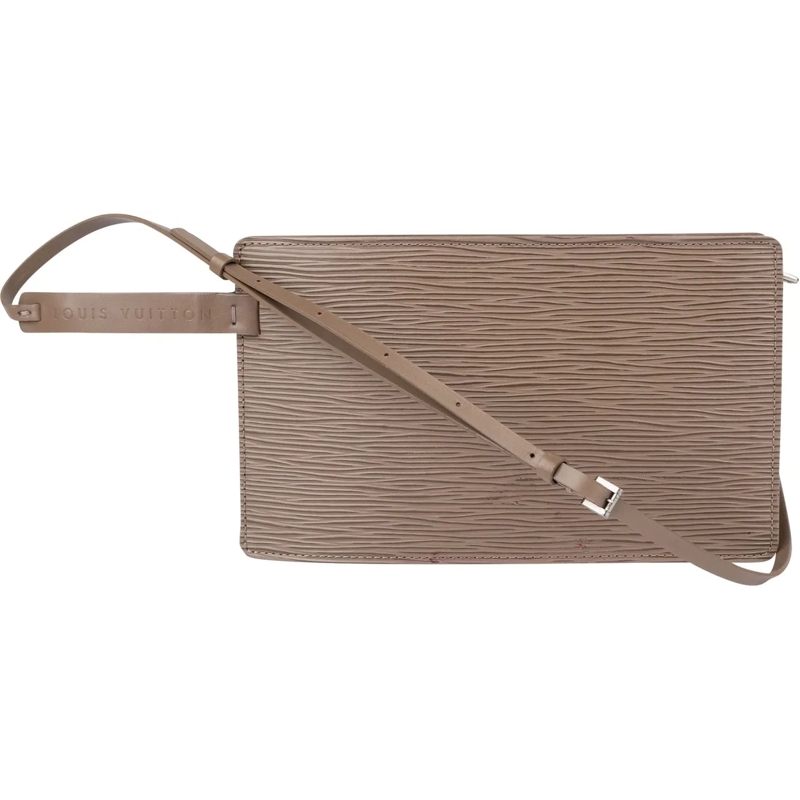 Louis Vuitton Tote Louis Vuitton Taupe Epi Leather Pochette Rochelle  taupe