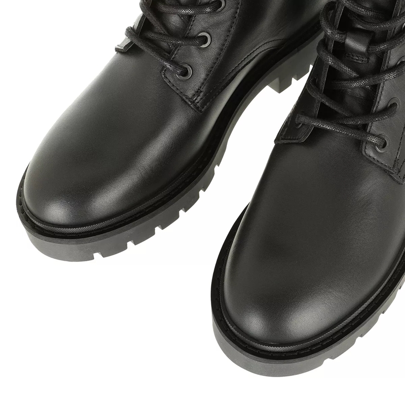 Calvin Klein Schnürstiefel Combat Mid Laceup Boot W Zip Black(Image 4)