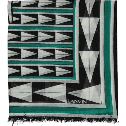 Lanvin Wollschal Lanvin Wool Scarf grün