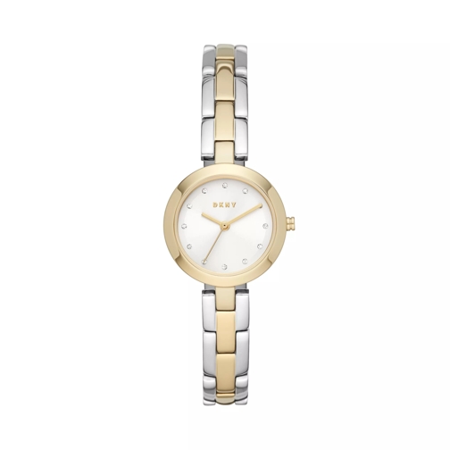 DKNY City Link Watch Silver/Gold Dresswatch