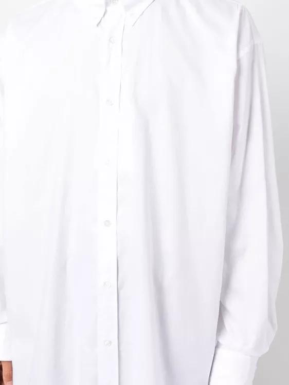 Maison Margiela - Oversize Long-Sleeve Shirt - Größe 39 - white