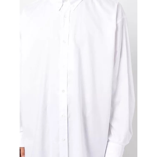 Maison Margiela  Oversize Long-Sleeve Shirt White