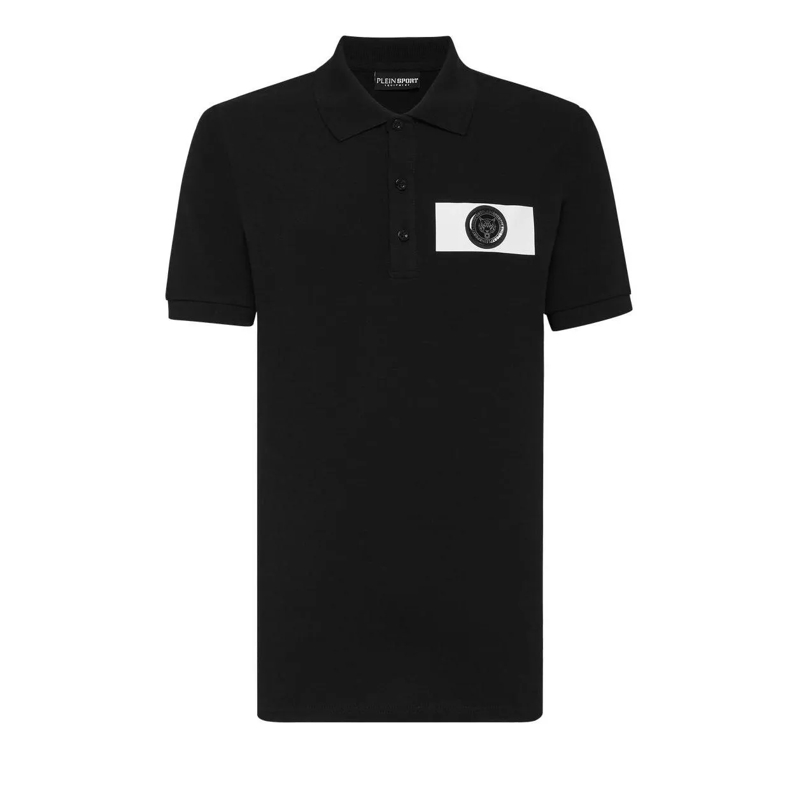 Plein Sport Poloshirt Poloshirt Scratch schwarz