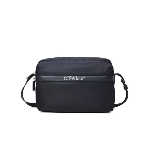 Off-White Black Nylon Bag Black Pochette-väska