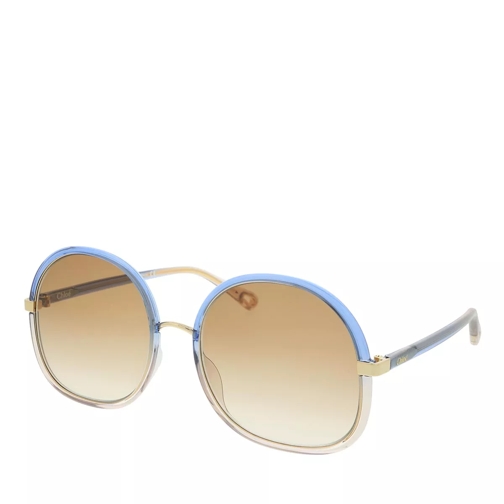 Chloé Sunglass WOMAN INJECTION BLUE-BLUE-BROWN Sunglasses