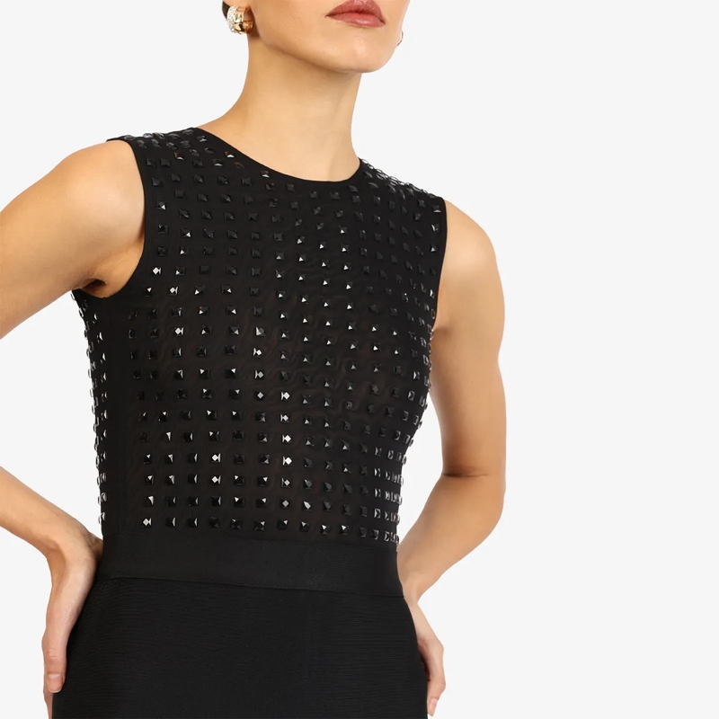 Kraimod Abendkleid Bandagekleid schwarz(Image 5)