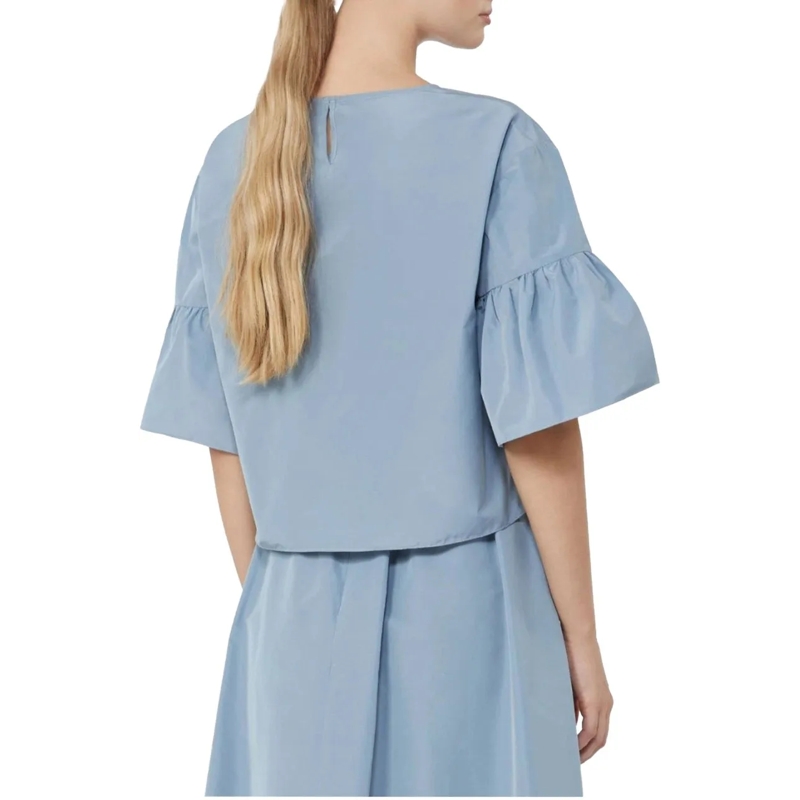Max Mara T-Shirt Max Mara Weekend Wkdbreak Tops Lichtblauw 26151111 blau(Image 3)